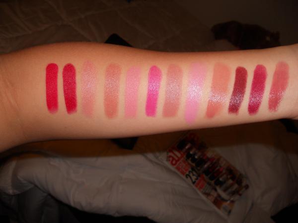 Pink Red Lipstick