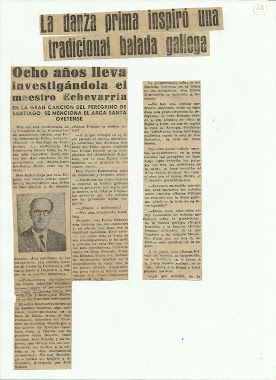 CON LOS MEDIOS-"NUEVA ESPAÑA" (OVIEDO)-22 DE FEBRERO DE 1961-