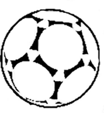 Desenho de Bola de futebol II para Colorir - Colorir.com