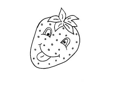 desenho de morango para colorir desenhos para colorir