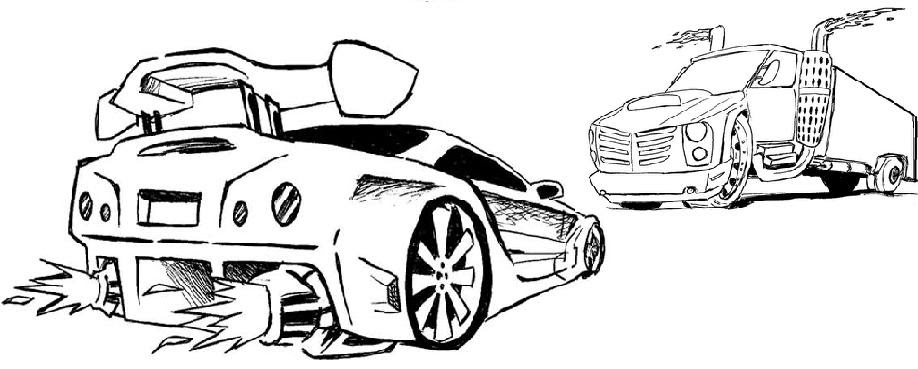 Desenhos Para Colorir De Carros Rebaixados  Desenhos de carros, Desenhos  de carros antigos, Como desenhar caminhão
