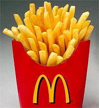 Mcdonalds Fries Drawing