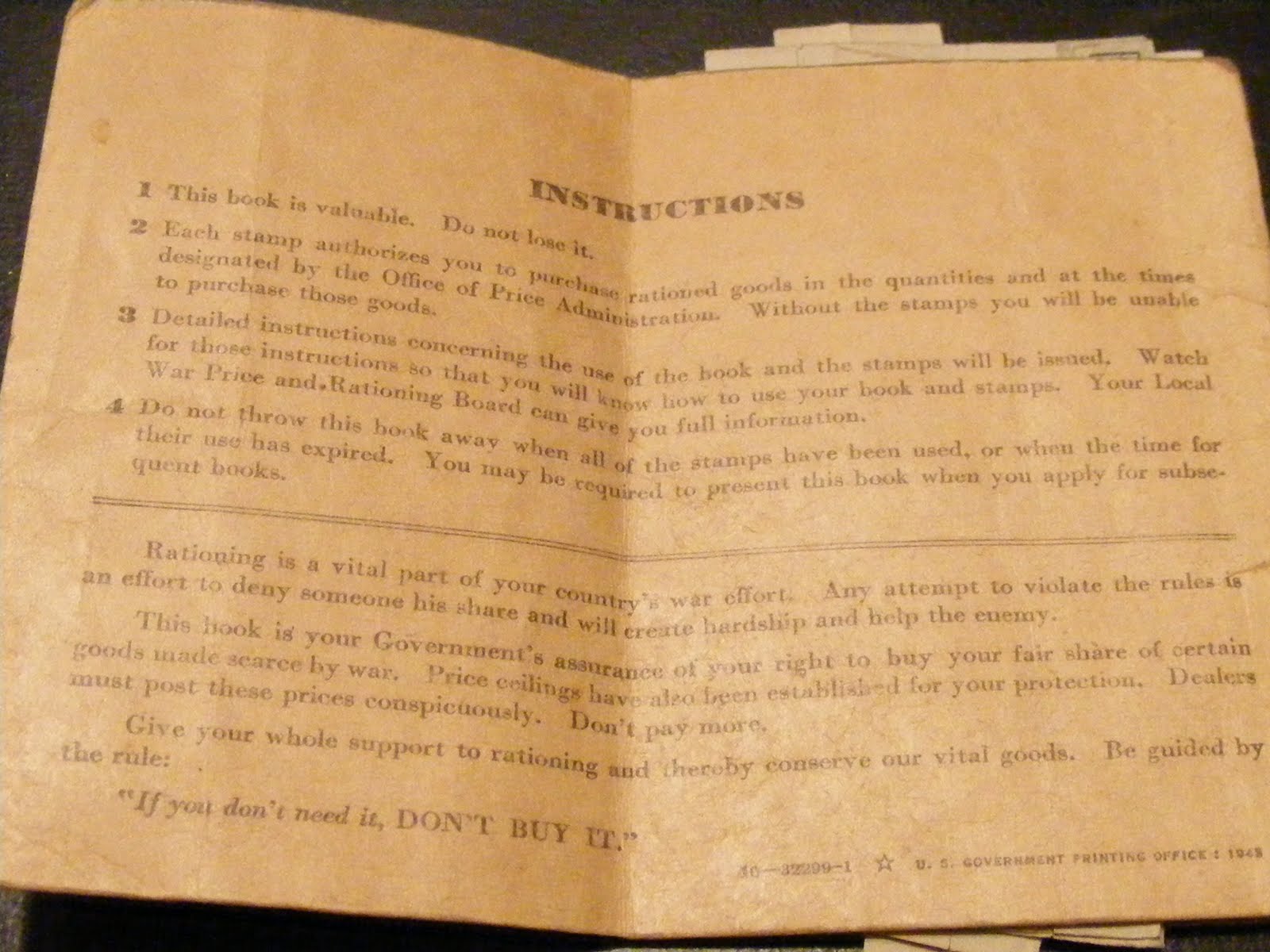 in quotes and italics.