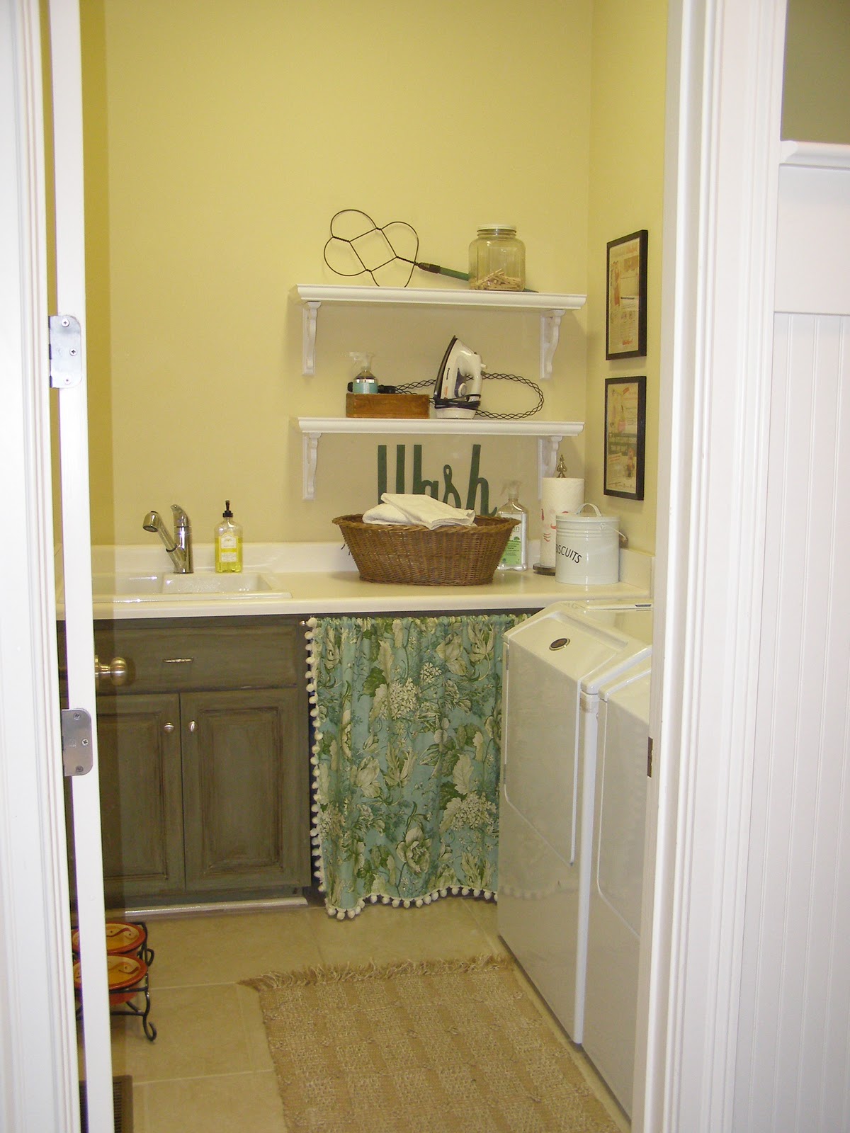 demingdesignstudio: Laundry Room Progress