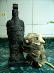 Marco and a terracotta warrior