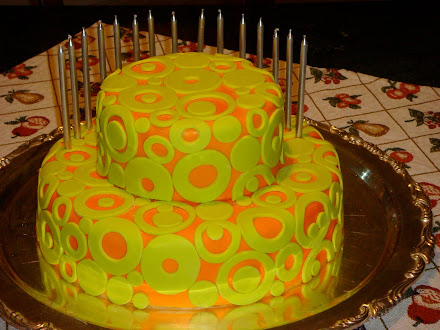 15 Años, Colores Naranja y Verde Manzana