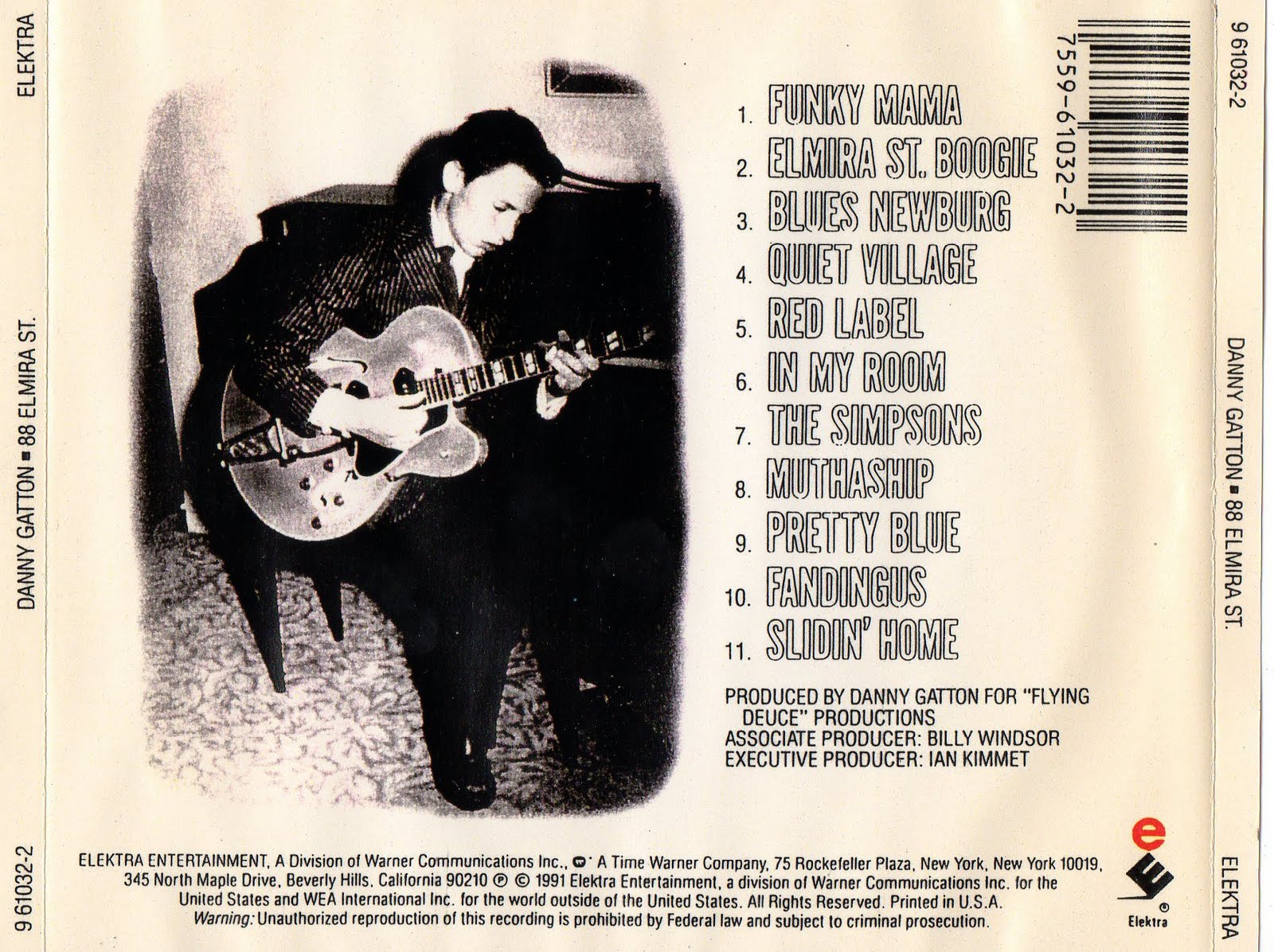 CastelarBlues Danny Gatton 88 Elmira ST.