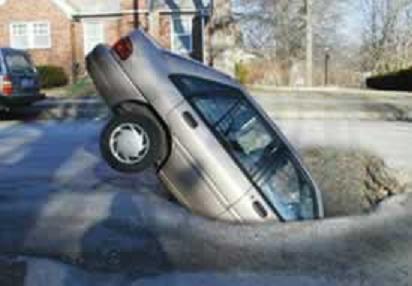 Fake Pothole