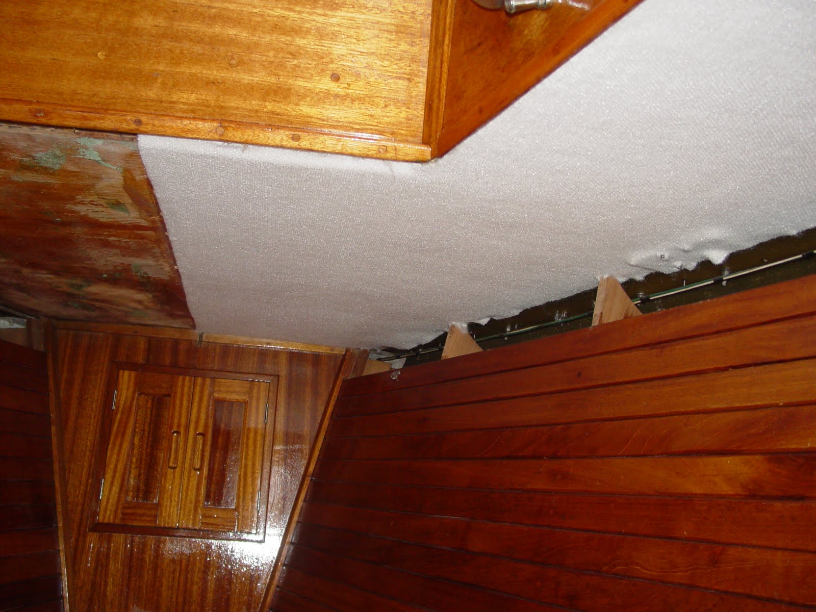 The Sailrite Project Boats Carpet Headliner