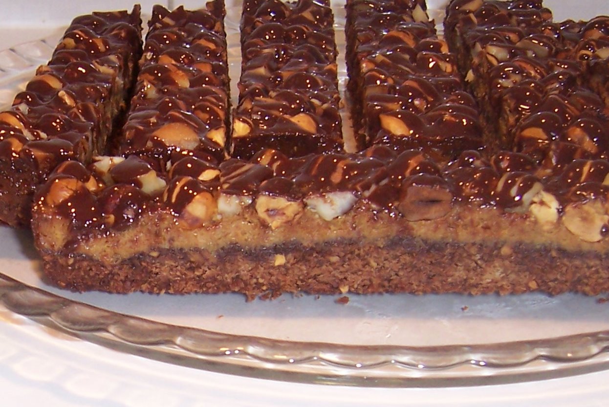 Around the World in favorite recipes Caramel, Macadamia and Hazelnut