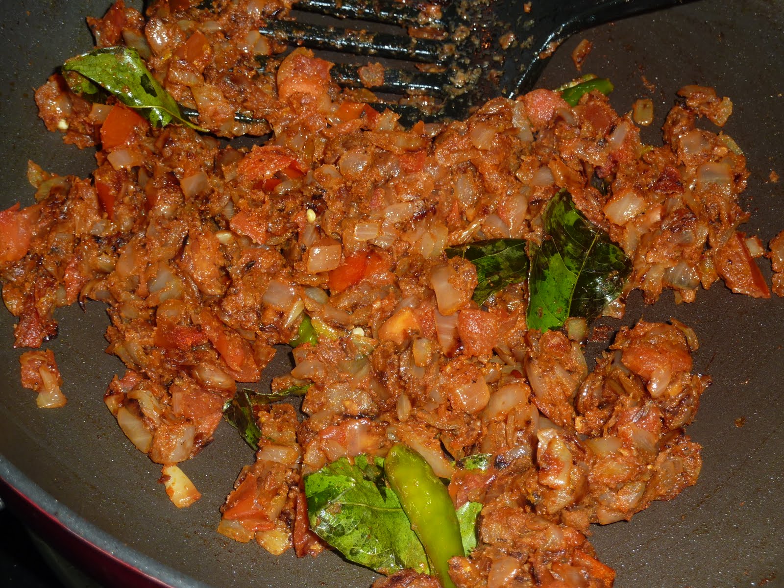 Aaha Oho MushroomBell Pepper Curry