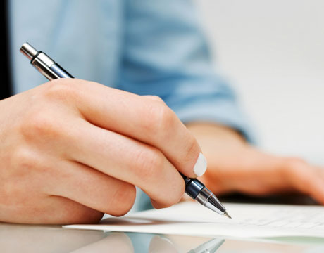 Me signing my divorce papers Me signing my divorce papers