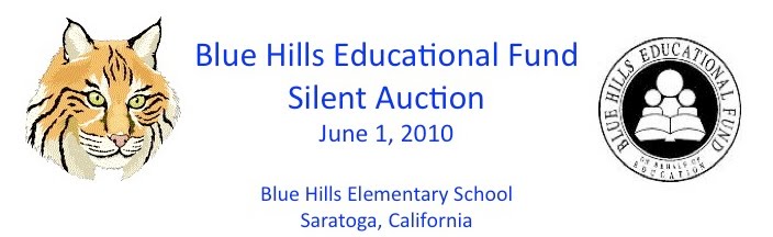 Blue Hills Educational Fund Silent Auction