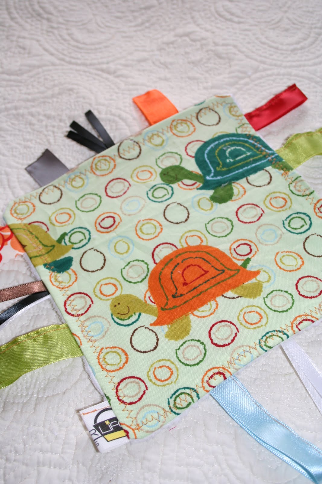 Better Life Blog Baby Tag Blanket