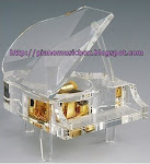 The unfinished story crystal piano music box/ Classical piano music box