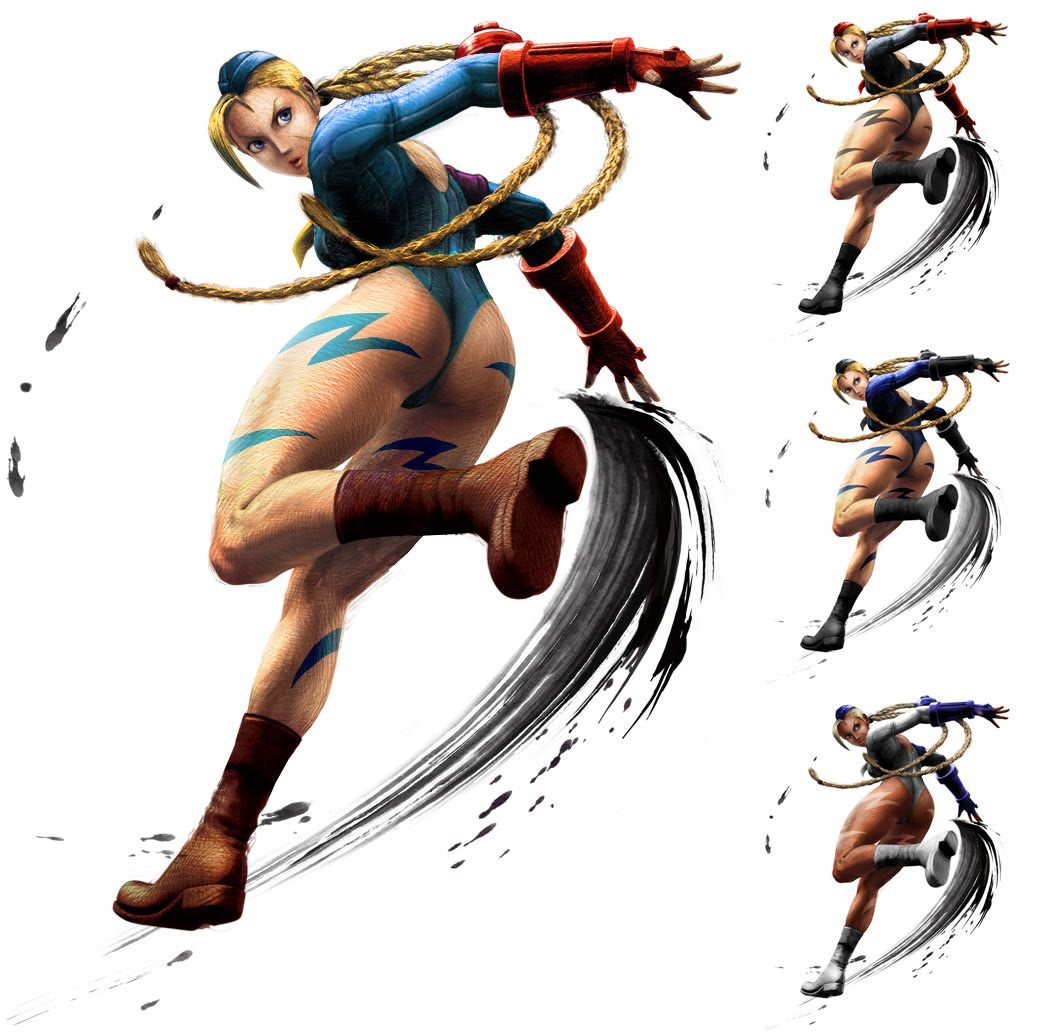 Cammy's newest alternative costume for Super Street Fighter 4
