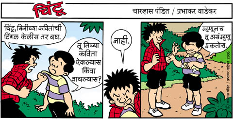 Chintoo comic strip for August 11, 2006