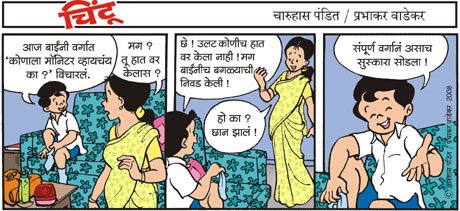 Chintoo comic strip for June 28, 2008