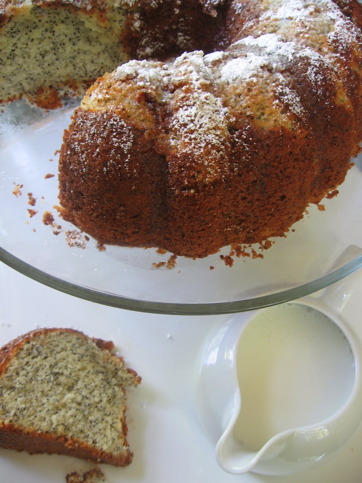 Foodwanderings Poppy Seed Lemon Chiffon Cake