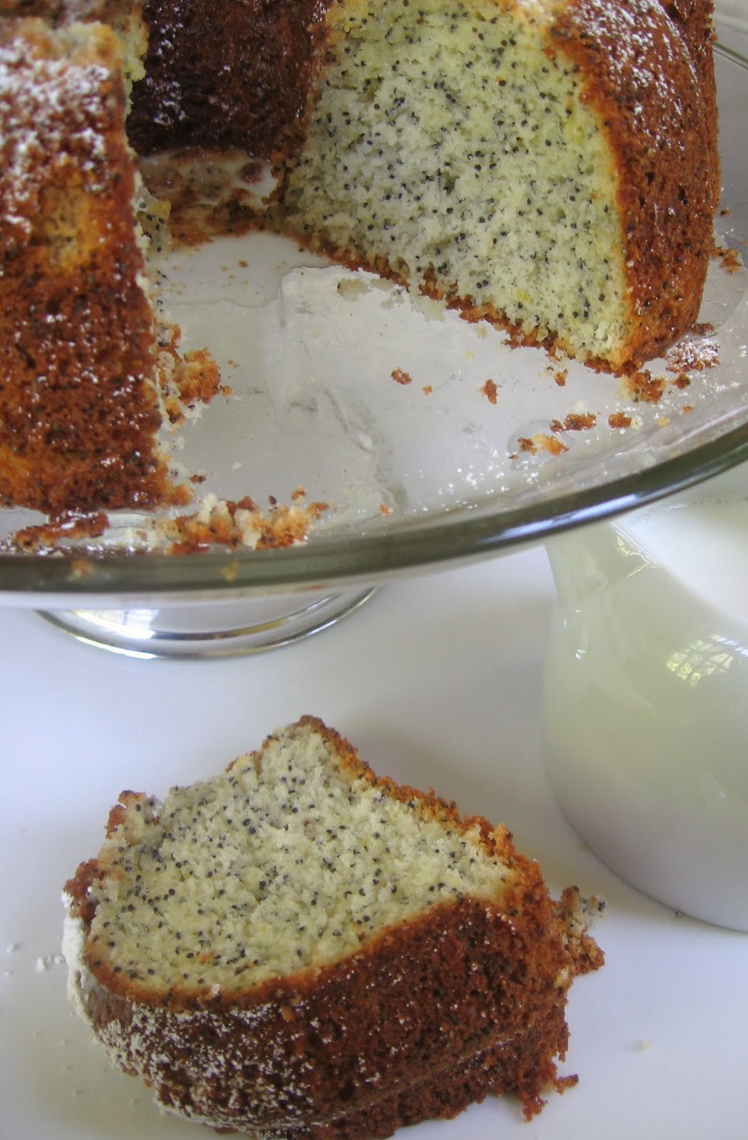 Foodwanderings Poppy Seed Lemon Chiffon Cake