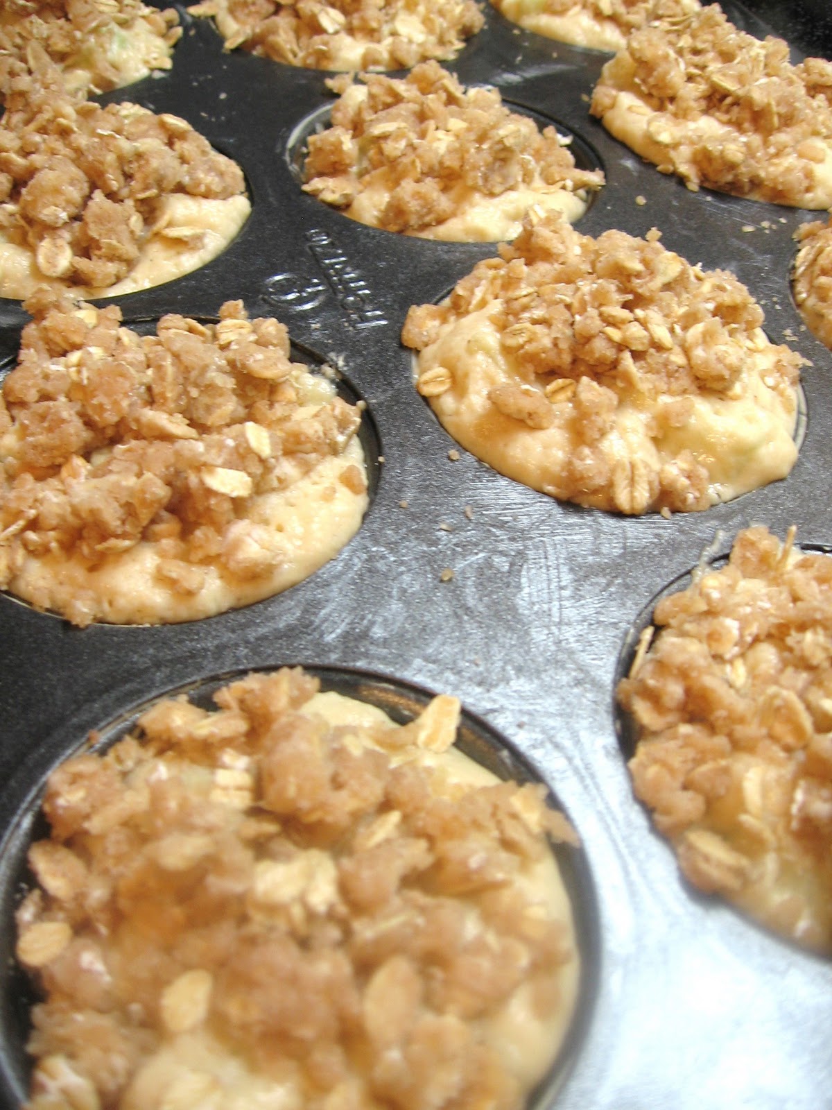 Apple Rolled Oats Streusel Cider Muffins Twin Post