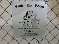 Pick up dog poop sign - Noe Valley, San Francisco