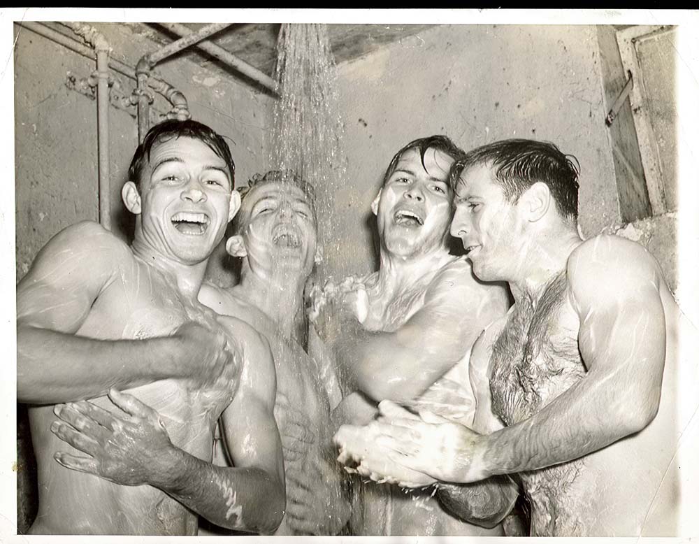 Men shower