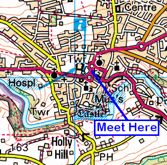 Map of the Nuns Close area of Richmond