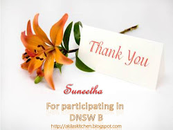 For Participating in Akila's DNSW B