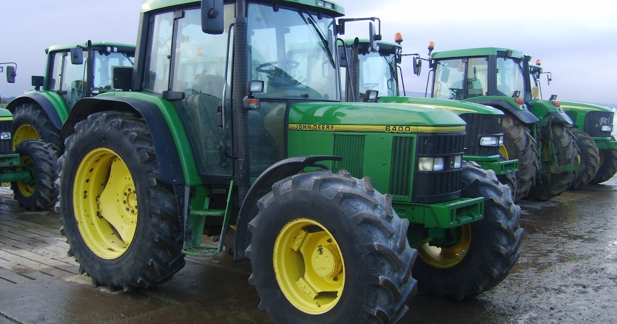 Tractor John Deere 6400 de vanzare second hand import vanzari tractoare