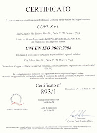 CERTIFICATO EA 19