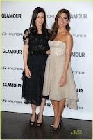 Jessica Biel and Eva Mendes Glamour Reel Moments Event Pics