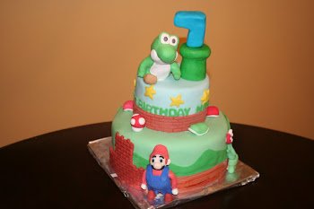 Mario Brothers Birthday cake