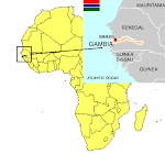 Where is The Gambia?
