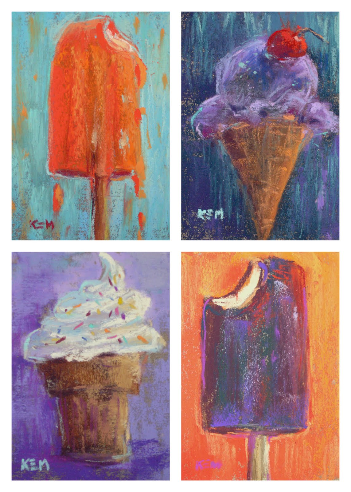 Ice Cream Paintings