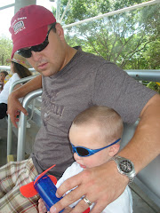 Daddy and Leyton at SeaWorld
