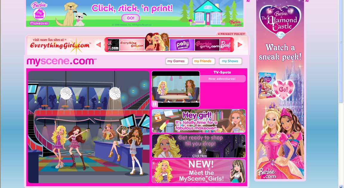 juegos de myscene pagina oficial