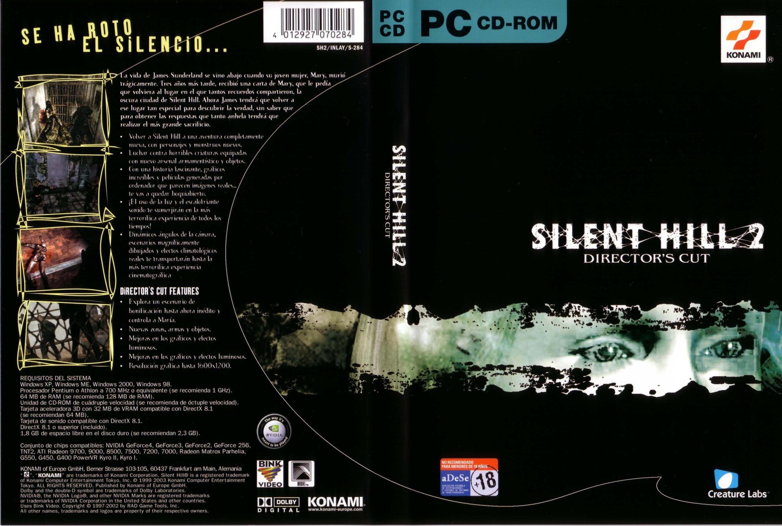 Descargar Silent Hill 2 para PC Espaol Mediafire