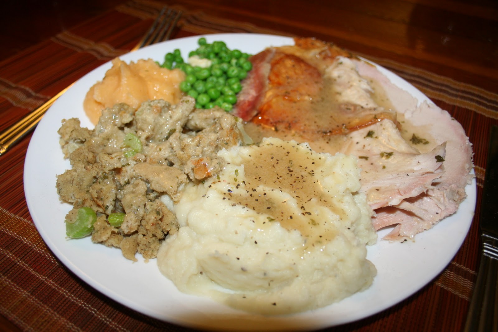 Guilt Free Gourmet Low Carb Turkey Dinner