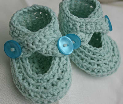 Crochet Pattern For Baby Shoes  Free Patterns For Crochet