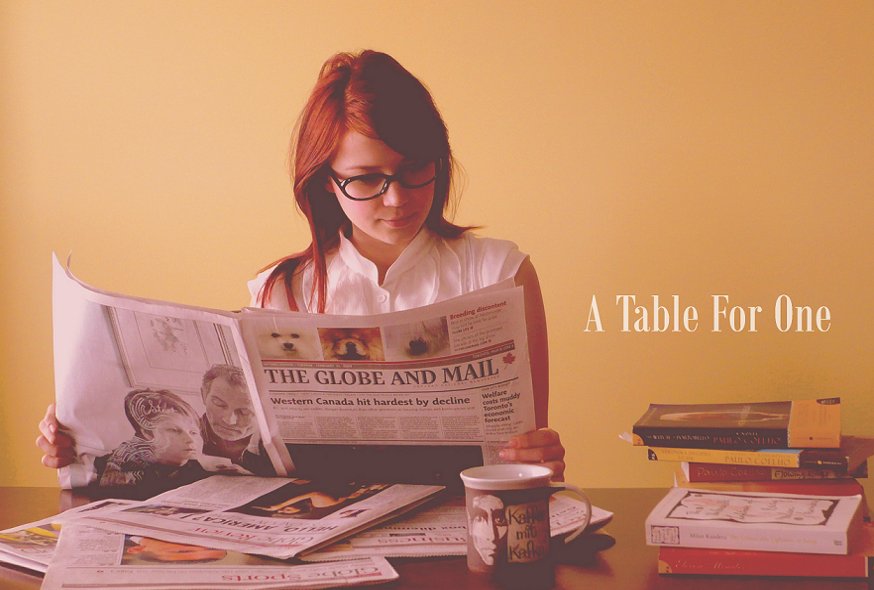 A Table For One