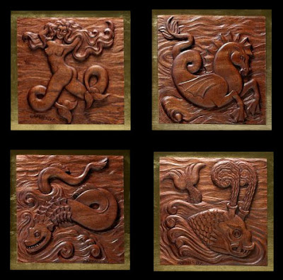 deborah mills - wood carving