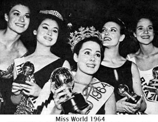 Những nhan sắc đáng nhớ ở MU (1952 -nay) Điểm danh người quen thành công ở Miss International.  (4) - Page 17 Winner+of+Miss+World+in+1964