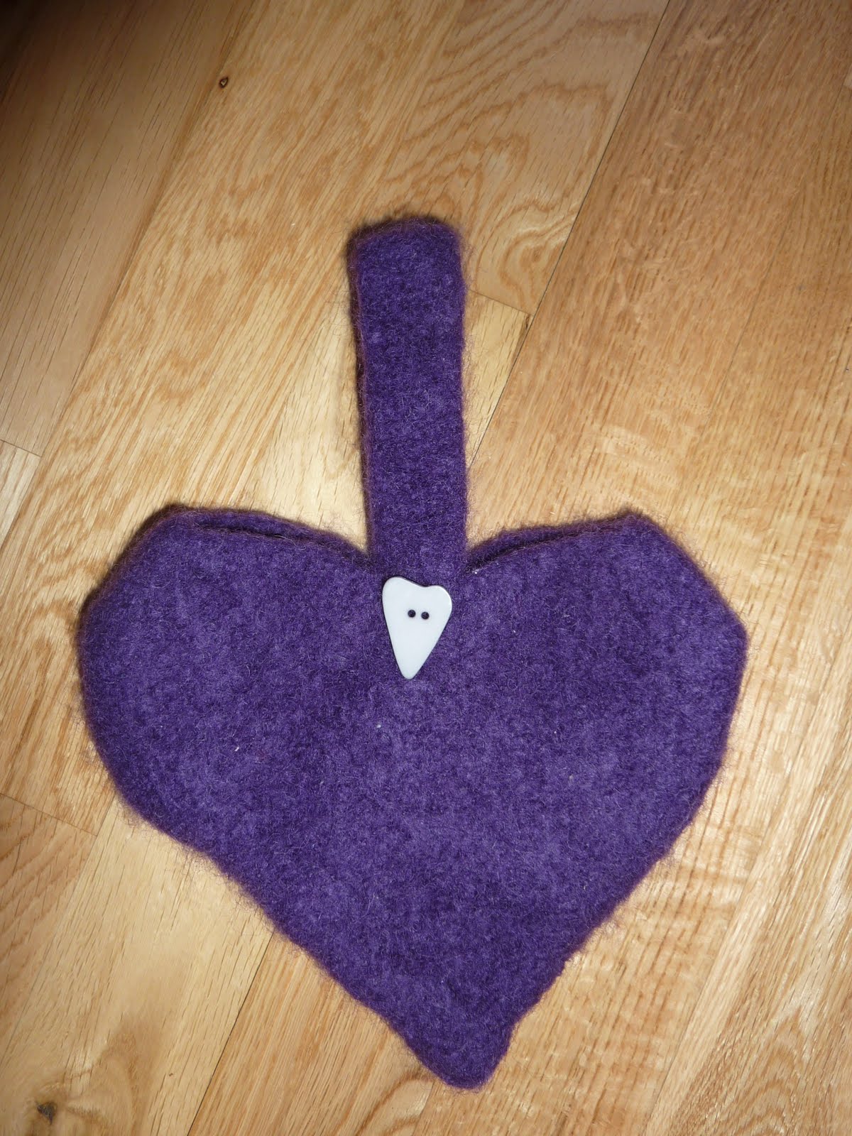 Bilde Av Tovet Hjerte I Et Rom