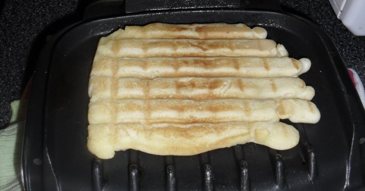 Katie's Quilts and Crafts Foreman Waffle Pancakes