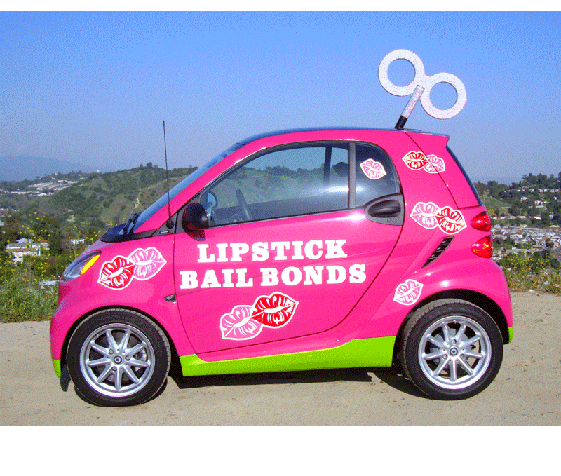 Bail Bonds Girl Bail Bonds Go Pink