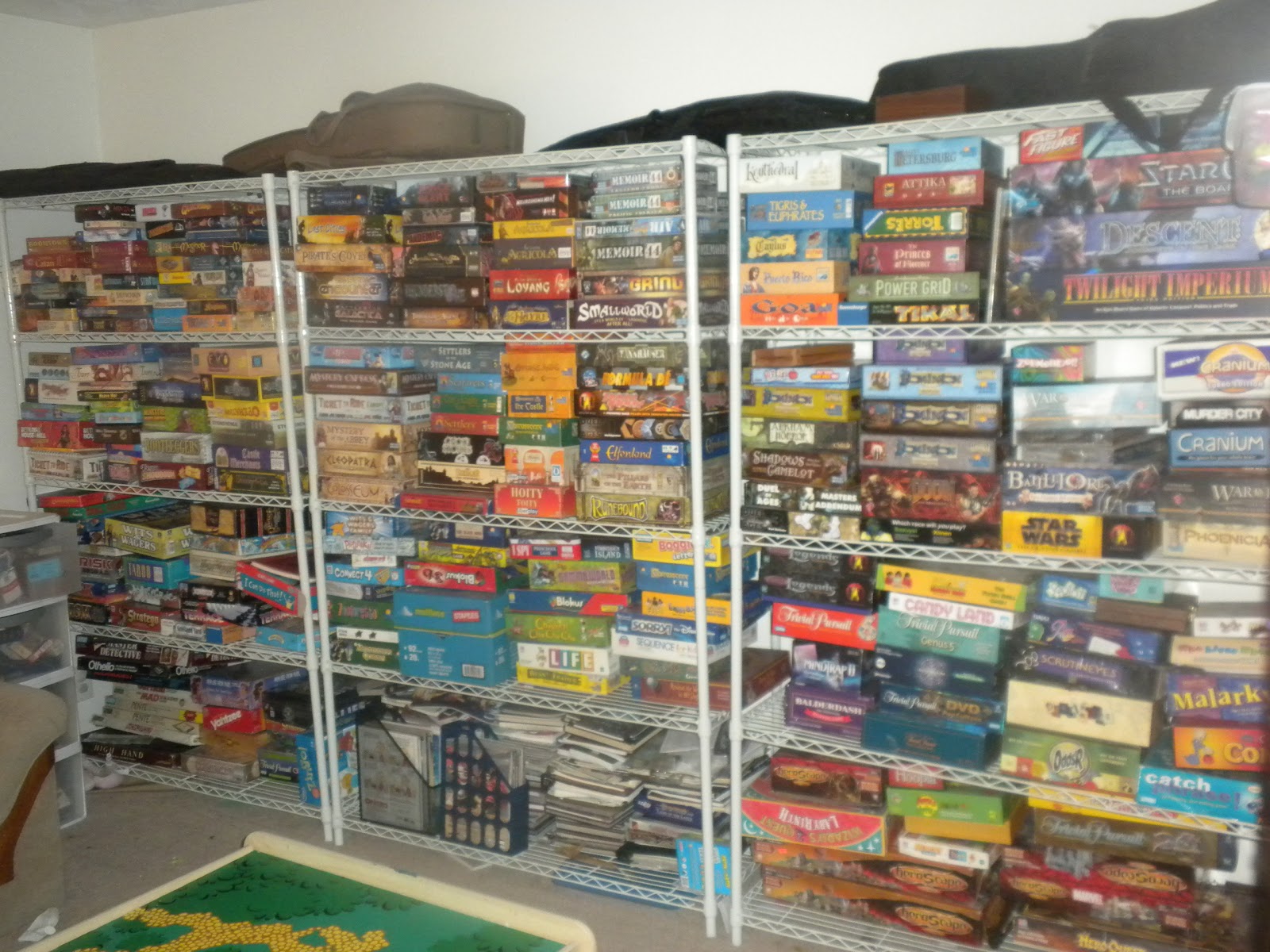 Growing Up Gamers The Game Shelves...