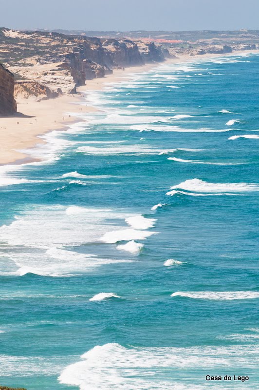 view of Atlantic from Foz do Arelho