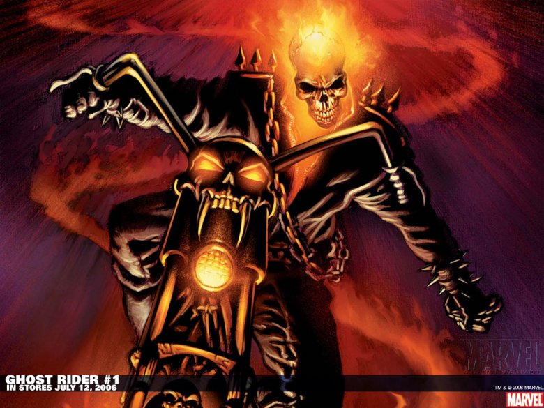 ghost rider wallpapers. Ghost Rider Rocks the Anti-
