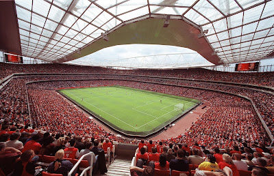  تقديم ( قمــة اوربــا : برشلونة VS ارسنـــــال ) Arsenal+Emirates+Stadium